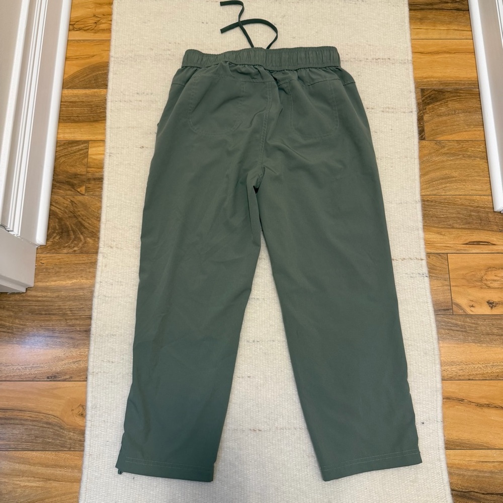 Women Olive Green Pants - Picture 2 of 5